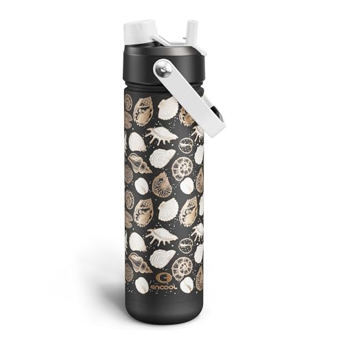 Insulated Water Bottle with Straw Stainless Steel Water Bottle