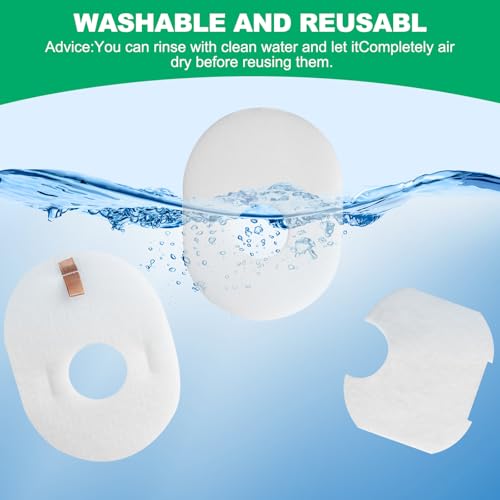 3 Post + 3 Foam & Felt Filters Kit Replacement for Shark Rocket HV292 (3 Count)