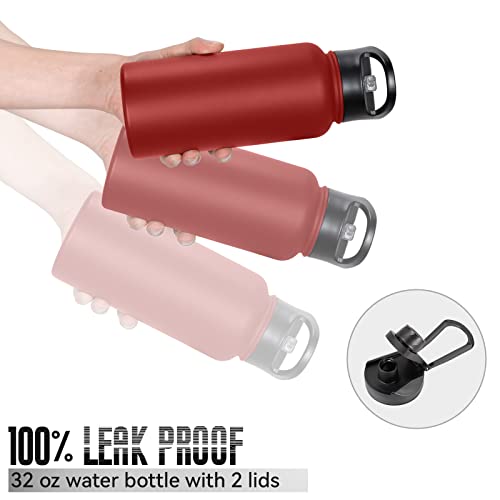 32 oz Insulated Water Bottle Bulk 4 Pack