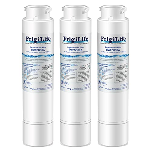 RWF5800A Refrigerator Water Filter Replacement for Frigidaire EPTWFU01 EWF02 Pure Source Ultra II (3 Count)