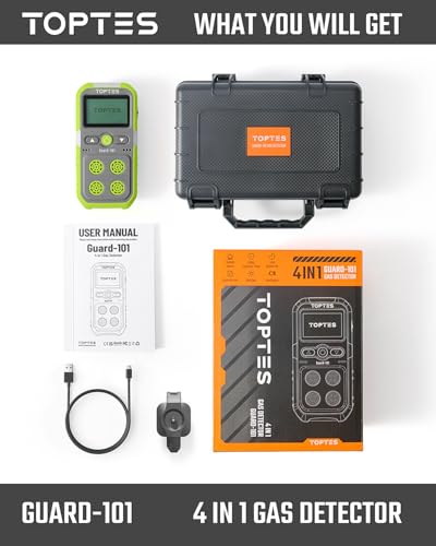 Guard 101 4 Gas Monitor Multi Detector for H2S