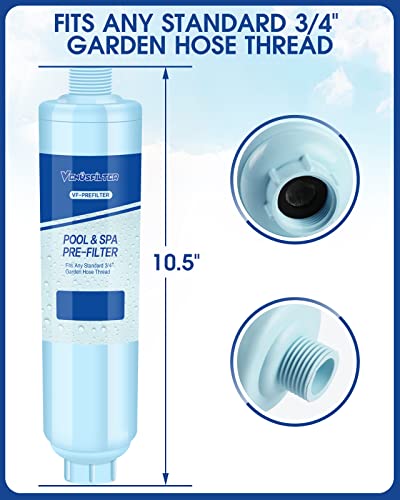 Garden Hose Filter for Filling Hot Tub (2 Count)