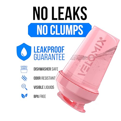 2 Pack 20oz Protein Shaker Bottle for Protein Mixes (2 Count)
