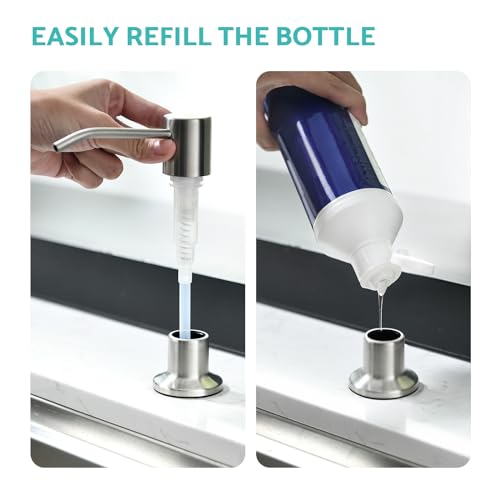Kitchen Sink Faucet with Soap Dispenser
