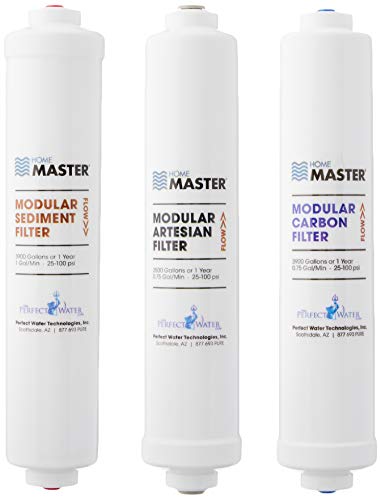 ISetTMA8 Artesian And HydroGardener Replacement Water Filter Change Set (3 Count)