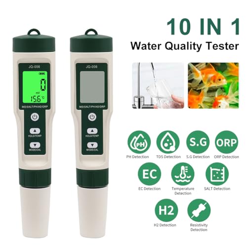 10 in 1 Water Quality Tester PH
