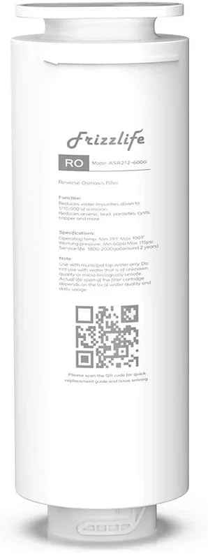Frizzlife ASR212-600G RO Replacement Filter Cartridge For PD600-TAM3 (2nd Stage)