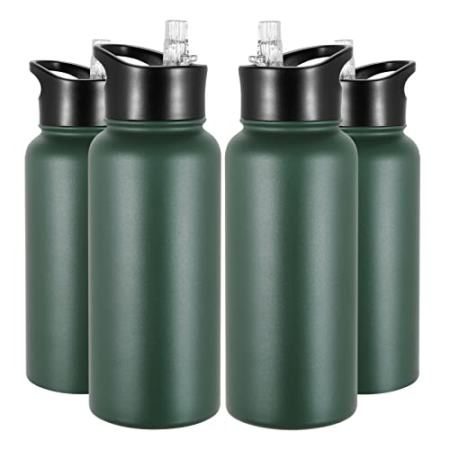 32 oz Insulated Water Bottle Bulk 4 Pack