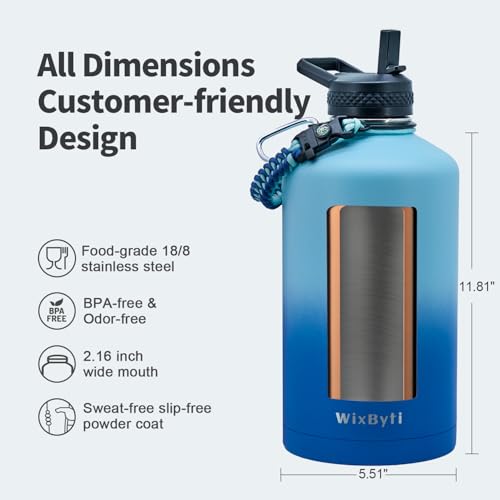 One Gallon Insulated Water Bottle