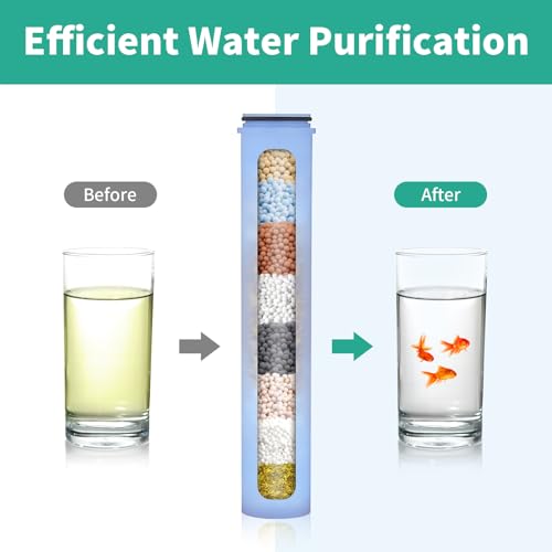 2 Pack Shower Head Filter Replacement (2 Count)