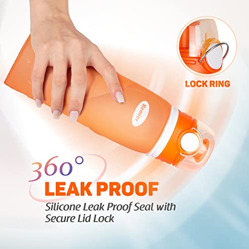 Collapsible Silicone Water Bottles