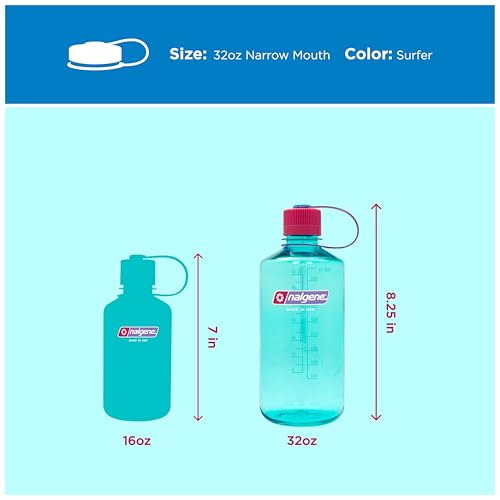 32 oz Narrow Mouth Water Bottle