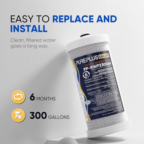 WF1CB NSF 401 & 53 & 42 Certified Replacement for Frigidaire PureSource WFCB (6 Count)