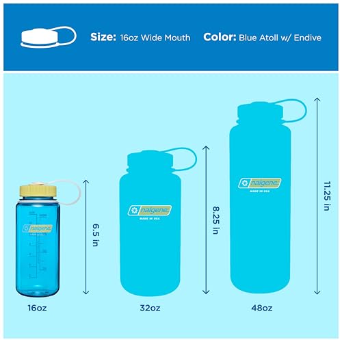 16 oz Wide Mouth Water Bottle