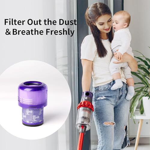 V11 Filter Replacement Compatible with Dyson V11 V15