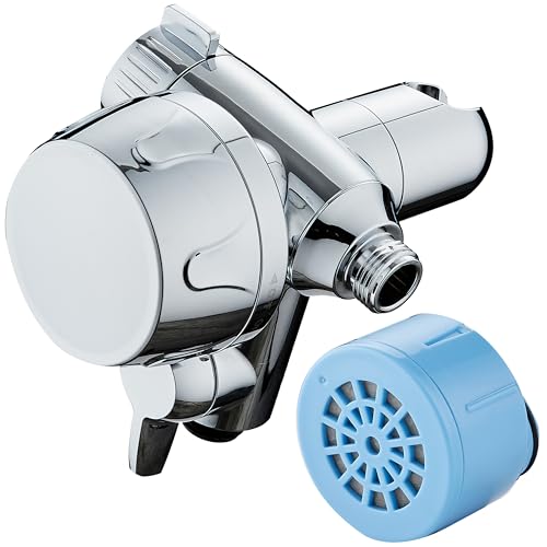 Combo Shower Head Water Filter with Built