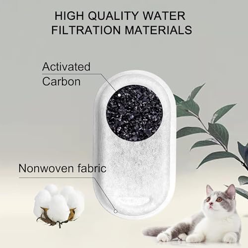 Cat Water Fountain Filters for 108