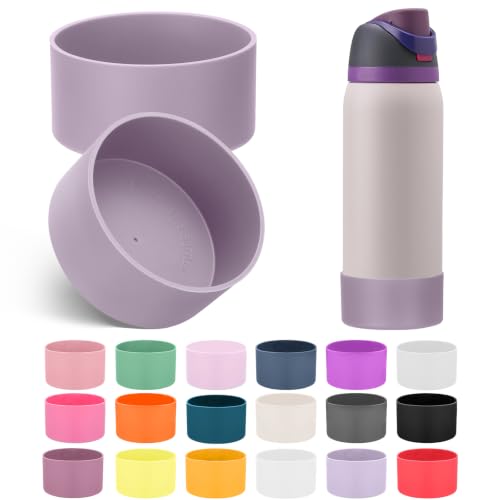 2PCS Silicone Boot for Owala FreeSip Water Bottle 32oz (2 Count)