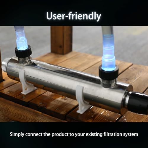 24W Inline UV Light for Aquarium 75 Gallon