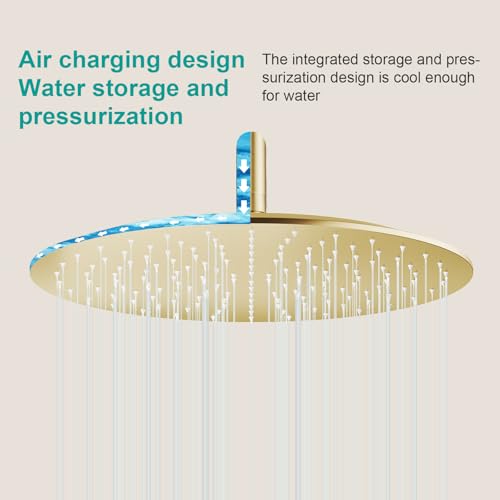 All Metal Rain Shower Head