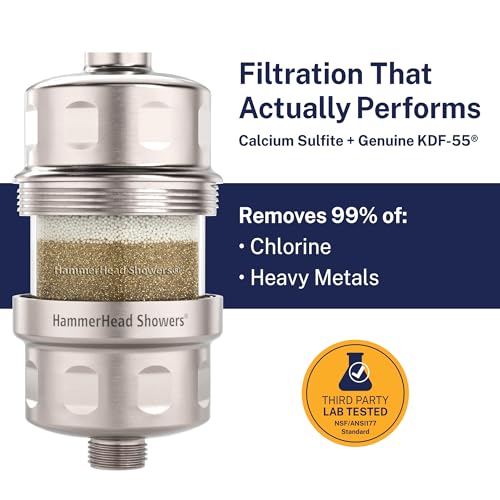 Solid Metal Shower Head Filter