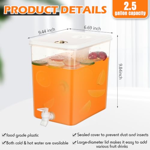 1 Pack Beverage Dispenser with Spigot
