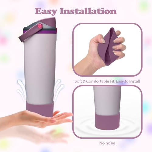 Silicone Boot for Owala 30oz & 40oz FreeSip Sway Bottles & Tumblers
