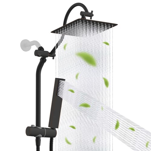 10'' Rainfall Shower Head with 4