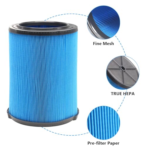 VF5000 Replacement Filter for Ridgid Shop Vac 6 (4 Count)