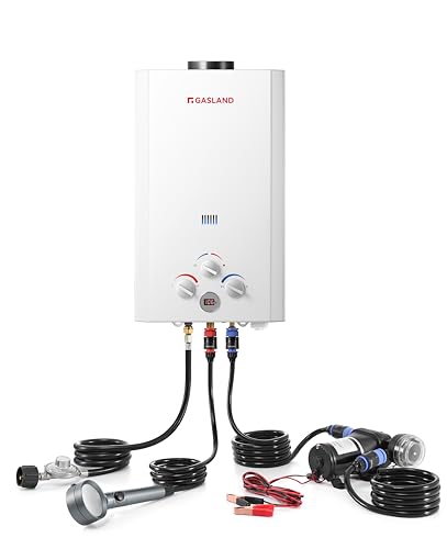 Propane Tankless Water Heater with Water Pump