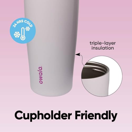 FreeSip Sway Stainless Steel Water Bottle 40 oz Dreamy Field