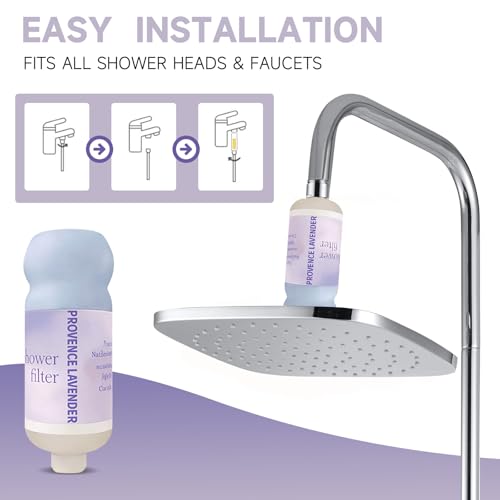 Vitamin C Shower Filter for Hard Water