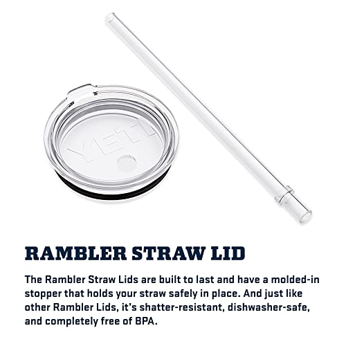 Rambler 25 oz Tumbler with Handle and Straw Lid