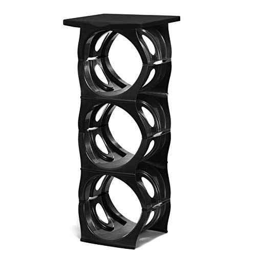 Stackable Water Bottle Storage Rack Best Water Jugs 5 Gallon Organizer. Jug Holder for Kitchen