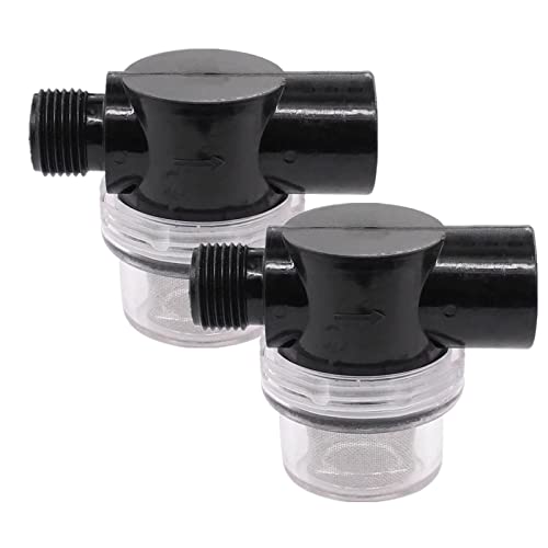 Twist On Pipe Water Pump Strainer (2 Count)