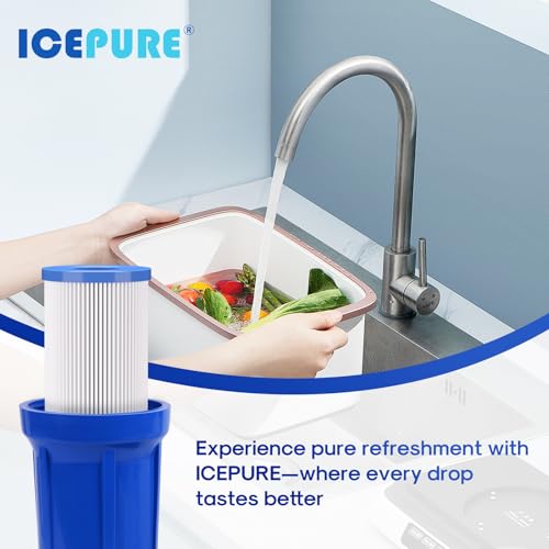 20 Inch Whole House Pleated Sediment Water Filter Cartridge for Well Water (6 Count)