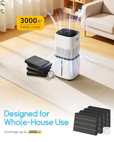6000S Humidifier Filter Replacement for LEVOIT (16 Count)