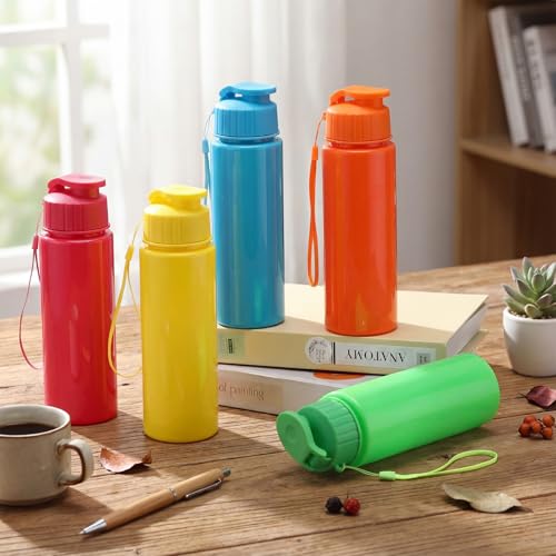 20 Pcs 17 Oz Plastic Water Bottles Bulk Sports (20 Count)