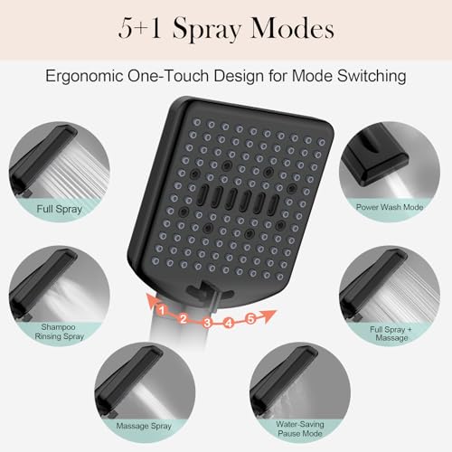 Filtered Shower Head with Handheld