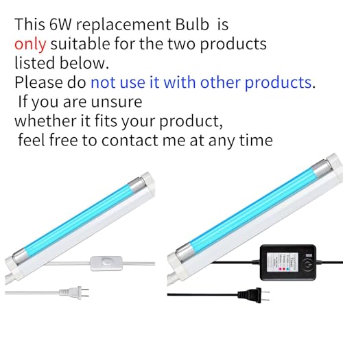 6W UV Bulb with Ozone for 6w lamp