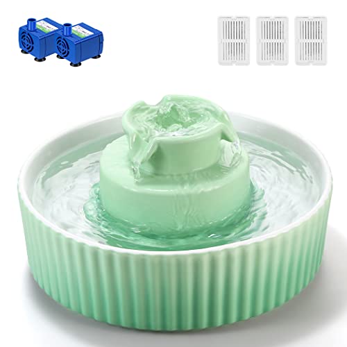 Ceramic Cat Water Fountain