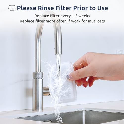 12+6 Pack Zeepet Cat Fountain Filters