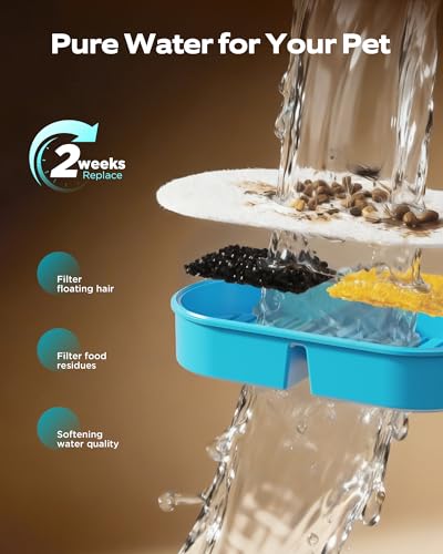 Wireless Cat Water Fountain Cordless