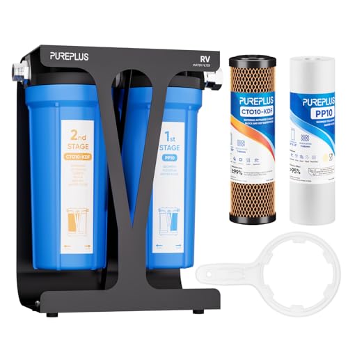 RV Dual Stage Water Filter System