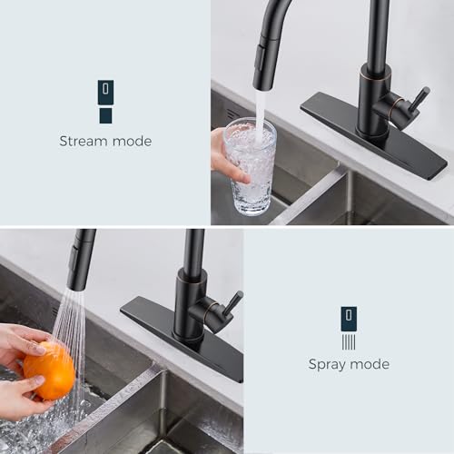 Kitchen Sink Faucet with Soap Dispenser