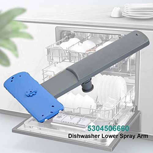 5304506660 Dishwashers Spray Arm Assembly for Frigidaire Dishwashers Lower Wash Arm Assembly with Dishwasher Lower Spray Arm Support