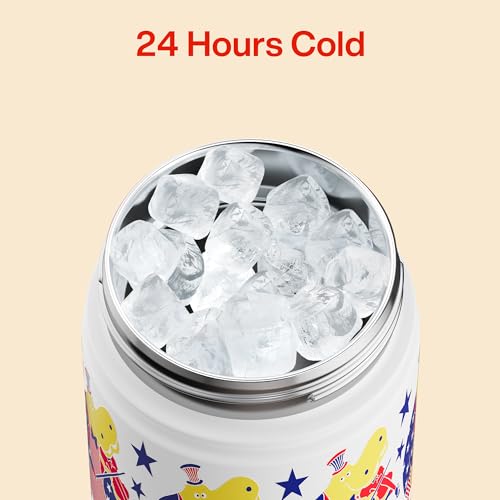 Kids Insualated Water Bottle with Straw
