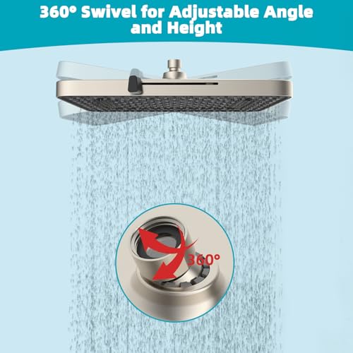cUPC Certified 5 Spray Modes Shower Head