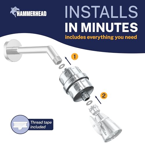 Solid Metal Shower Head Filter