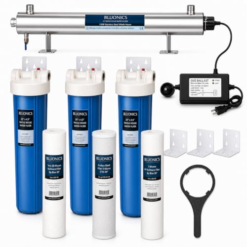 24 gpm Whole House Water Filter System for Well Water